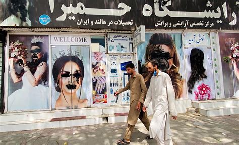 The Taliban are outlawing women’s beauty salons in Afghanistan